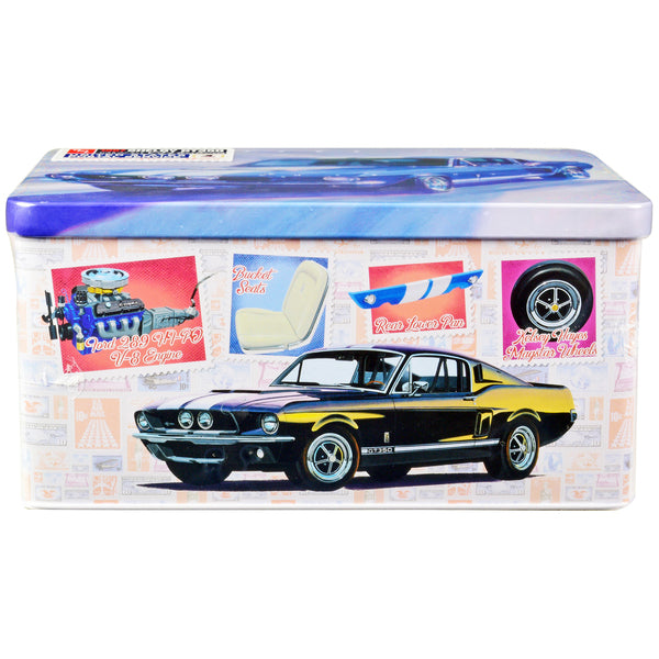 Skill 2 Model Kit 1967 Shelby Mustang GT350 USPS (United States Postal Service) "Auto Art Stamp Series" 1/25 Scale Model by AMT