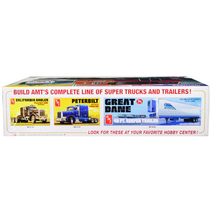 Skill 3 Model Kit Peterbilt 352 Pacemaker Cabover Tractor "Coors" 1/25 Scale Model by AMT