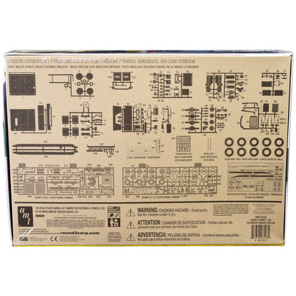 Skill 3 Model Kit Peterbilt 352 Pacemaker Cabover Tractor "Coors" 1/25 Scale Model by AMT