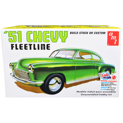 Skill 2 Model Kit 1951 Chevrolet Fleetline 2-in-1 Kit 1/25 Scale Model by AMT