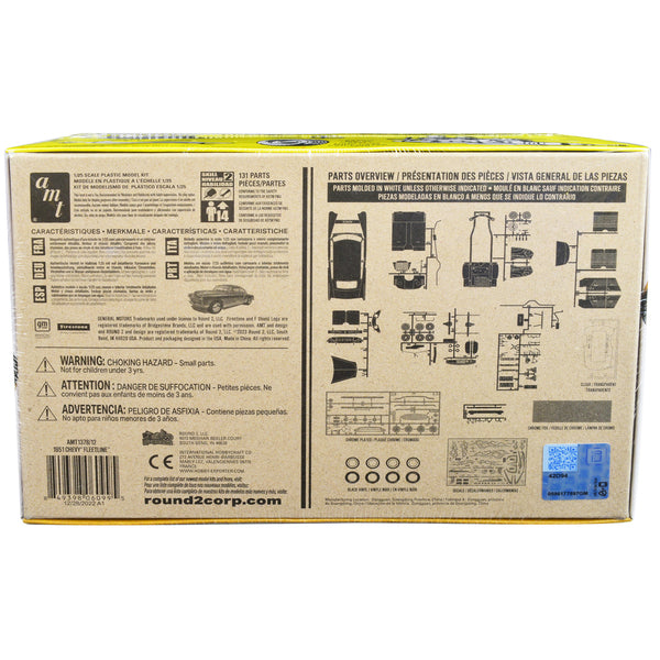 Skill 2 Model Kit 1951 Chevrolet Fleetline 2-in-1 Kit 1/25 Scale Model by AMT