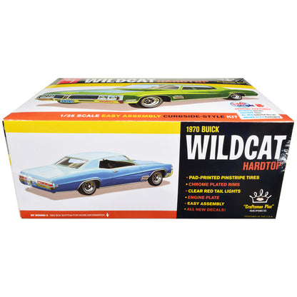 Skill 2 Model Kit 1970 Buick Wildcat Hardtop "Craftsman Plus" Series 1/25 Scale Model by AMT