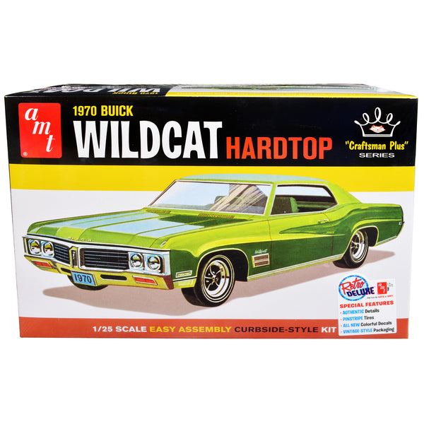 Skill 2 Model Kit 1970 Buick Wildcat Hardtop "Craftsman Plus" Series 1/25 Scale Model by AMT