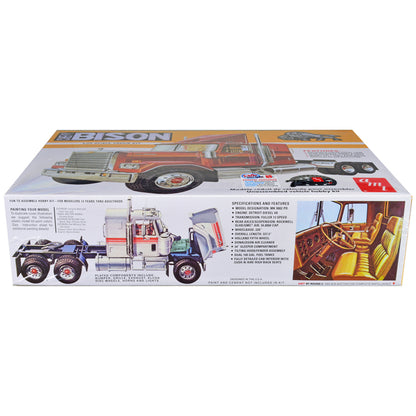 Skill 3 Model Kit Chevrolet Bison Truck Tractor 1/25 Scale Model by AMT