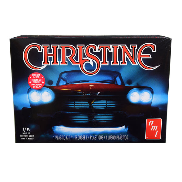 Skill 2 Model Kit 1958 Plymouth Fury "Christine" (1983) Movie 1/25 Scale Model by AMT