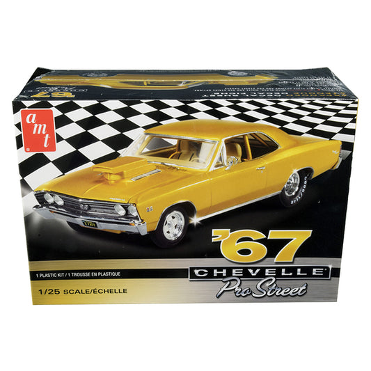 Skill 2 Model Kit 1967 Chevrolet Chevelle Pro Street 1/25 Scale Model by AMT