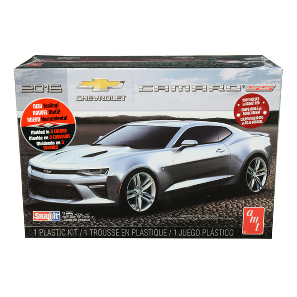 Skill 1 Snap Model Kit 2016 Chevrolet Camaro SS 1/25 Scale Model by AMT