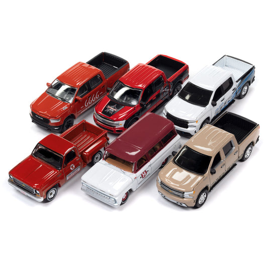 Big Country Collectibles 2023 Set of 6 pieces Release 1 1/64 Diecast Model Cars by Auto World