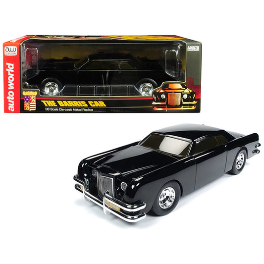 The Barris Car Black Sparkle 1/18 Diecast Model Car by Auto World