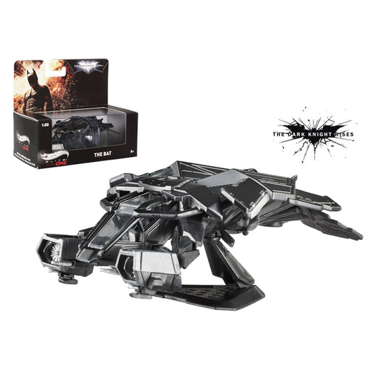 The Bat Plane Batman "The Dark Knight Rises" (2012) Movie "Elite One" Series 1/50 Diecast Model by Hot Wheels