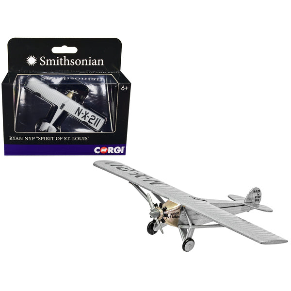 Ryan NYP N-X-211 Airplane "Spirit of St. Louis" "Smithsonian" Series Diecast Model by Corgi