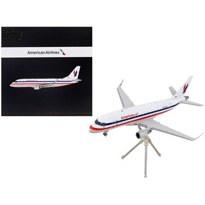 Embraer ERJ-170 Commercial Aircraft "American Airlines - American Eagle" White with Blue and Red Stripes "Gemini 200" Series 1/200 Diecast Model Airplane by GeminiJets