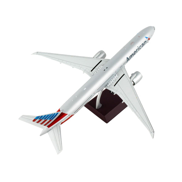 Boeing 777-300ER Commercial Aircraft "American Airlines" Silver "Gemini 200" Series 1/200 Diecast Model Airplane by GeminiJets