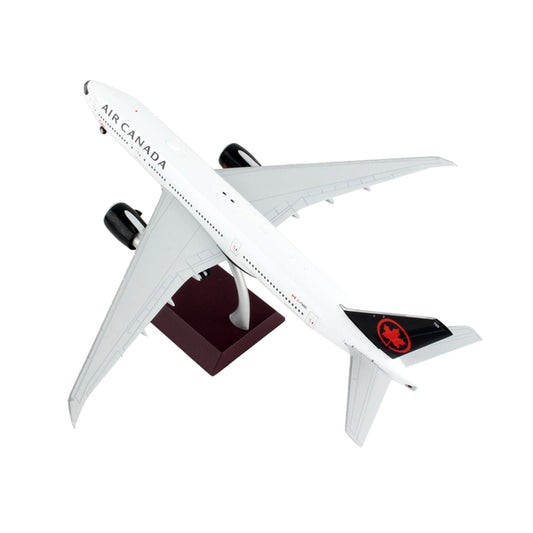 Boeing 777-200LR Commercial Aircraft "Air Canada" White with Black Tail "Gemini 200" Series 1/200 Diecast Model Airplane by GeminiJets