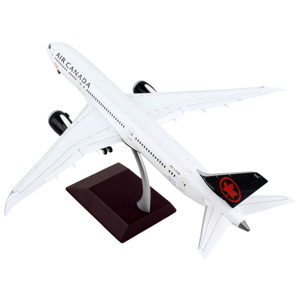 Boeing 787-9 Commercial Aircraft with Flaps Down "Air Canada" White with Black Tail "Gemini 200" Series 1/200 Diecast Model Airplane by GeminiJets