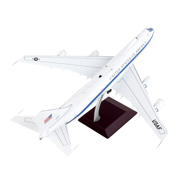 Boeing E-4B Military Aircraft "55th Wing 1st Airborne Command and Control Squadron Offutt Air Force Base" United States Air Force "Gemini 200" Series 1/200 Diecast Model Airplane by GeminiJets