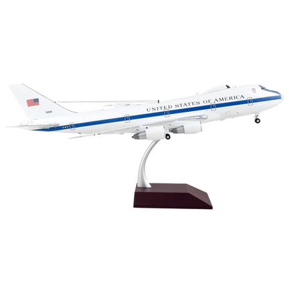 Boeing E-4B Military Aircraft "55th Wing 1st Airborne Command and Control Squadron Offutt Air Force Base" United States Air Force "Gemini 200" Series 1/200 Diecast Model Airplane by GeminiJets