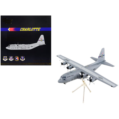 Lockheed C-130H Hercules Transport Aircraft "North Carolina Air National Guard Charlotte ANGB" United States Air Force "Gemini 200" Series 1/200 Diecast Model Airplane by GeminiJets