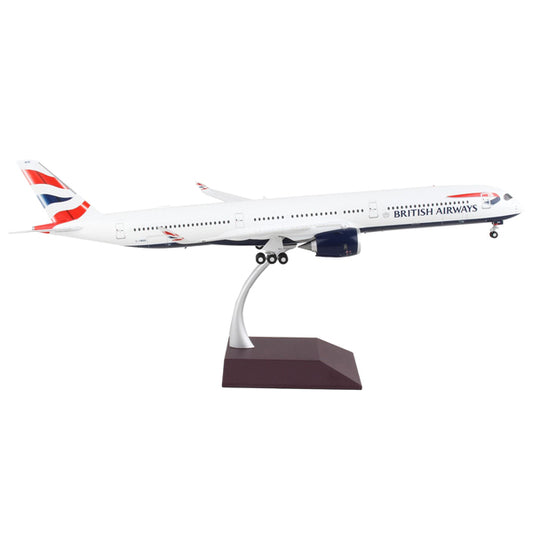 Airbus A350-1000 Commercial Aircraft "British Airways" White with Tail Stripes "Gemini 200" Series 1/200 Diecast Model Airplane by GeminiJets