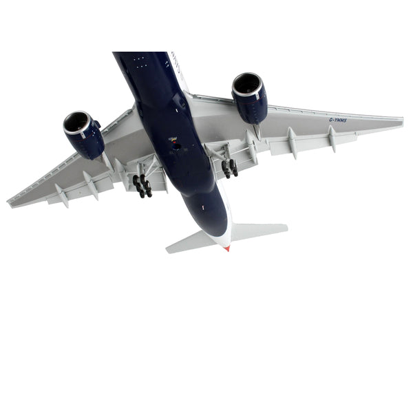 Boeing 777-200ER Commercial Aircraft with Flaps Down "British Airways" White with Striped Tail "Gemini 200" Series 1/200 Diecast Model Airplane by GeminiJets