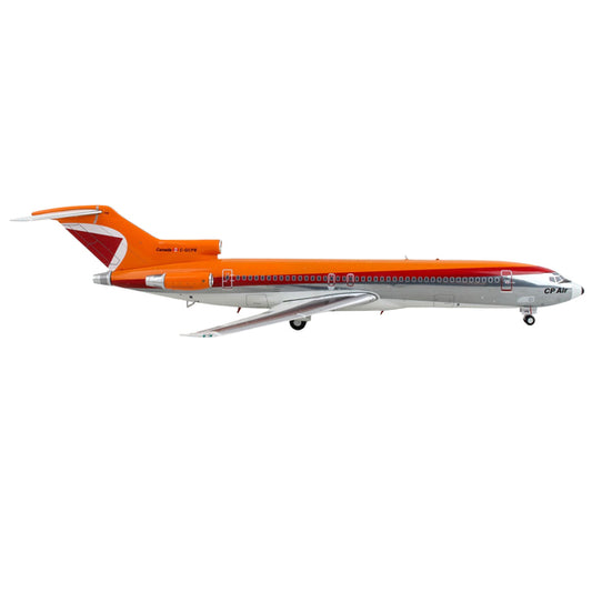 Boeing 727-200 Commercial Aircraft "CP Air" Orange and Silver with Red Stripes "Gemini 200" Series 1/200 Diecast Model Airplane by GeminiJets