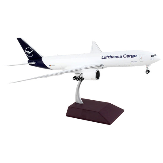 Boeing 777F Commercial Aircraft "Lufthansa Cargo" White with Blue Tail "Gemini 200" Series 1/200 Diecast Model Airplane by GeminiJets