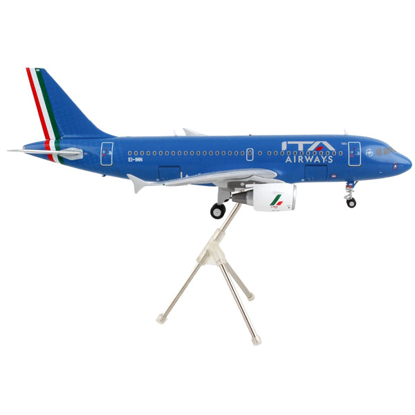 Airbus A319 Commercial Aircraft "ITA Airways" Blue with Tail Stripes "Gemini 200" Series 1/200 Diecast Model Airplane by GeminiJets