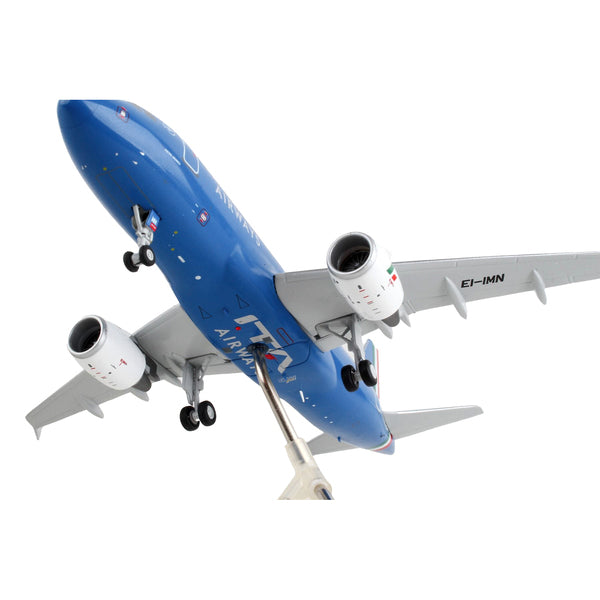 Airbus A319 Commercial Aircraft "ITA Airways" Blue with Tail Stripes "Gemini 200" Series 1/200 Diecast Model Airplane by GeminiJets