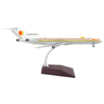 Boeing 727-200 Commercial Aircraft "National Airlines" White with Orange and Yellow Stripes "Gemini 200" Series 1/200 Diecast Model Airplane by GeminiJets