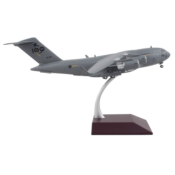 Boeing C-17 Globemaster III Transport Aircraft "Royal Australian Air Force - 100th Anniversary" Gray "Gemini 200" Series 1/200 Diecast Model Airplane by GeminiJets