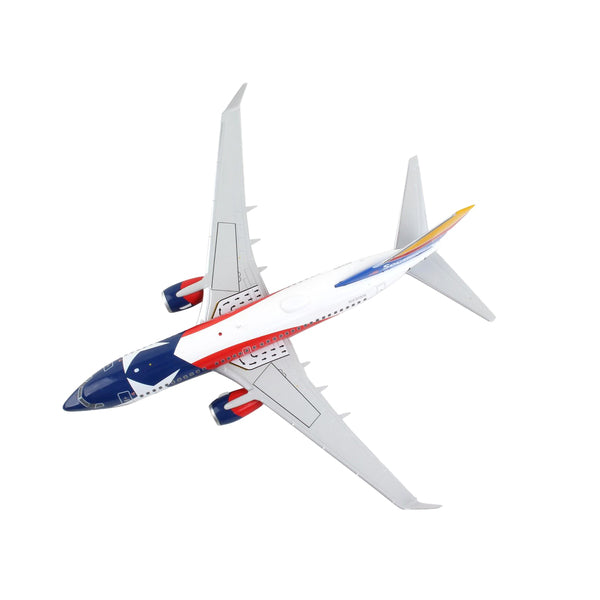 Boeing 737-700 Commercial Aircraft "Southwest Airlines - Lone Star One" Texas Flag Livery "Gemini 200" Series 1/200 Diecast Model Airplane by GeminiJets