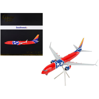 Boeing 737-800 Commercial Aircraft "Southwest Airlines - Tennessee One" Tennessee Flag Livery "Gemini 200" Series 1/200 Diecast Model Airplane by GeminiJets