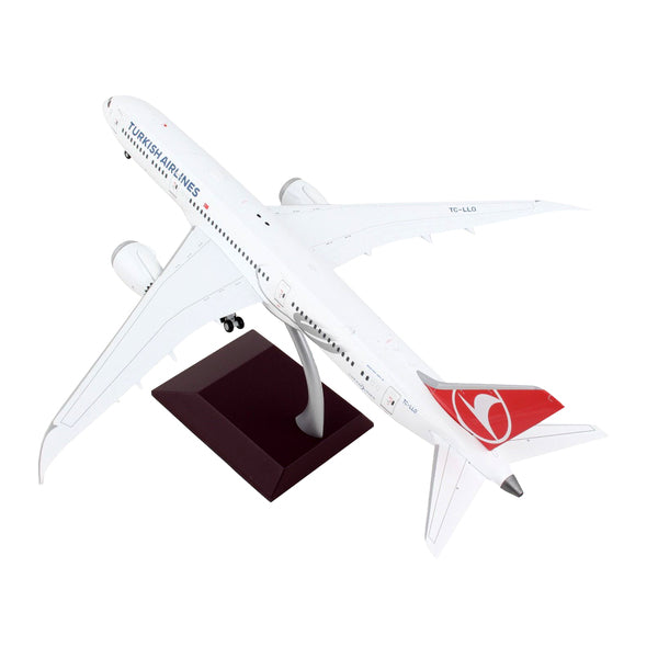 Boeing 787-9 Commercial Aircraft "Turkish Airlines" White with Red Tail "Gemini 200" Series 1/200 Diecast Model Airplane by GeminiJets