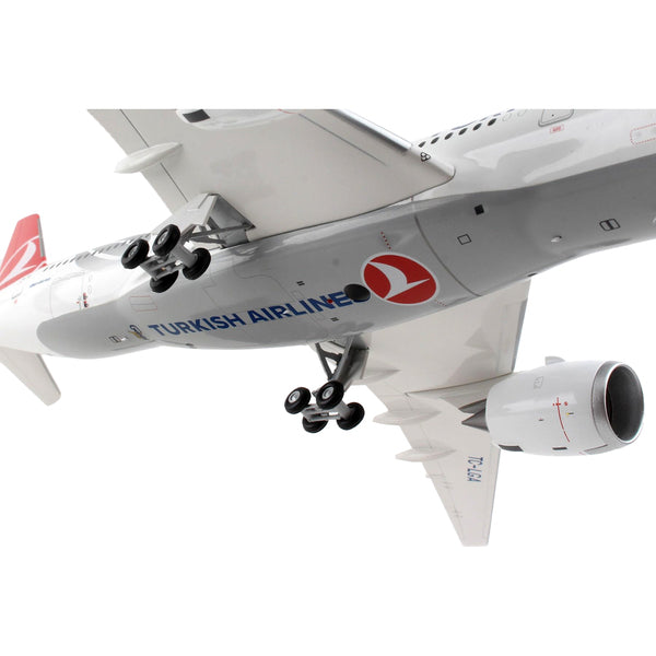 Airbus A350-900 Commercial Aircraft "Turkish Airlines" White with Red Tail "Gemini 200" Series 1/200 Diecast Model Airplane by GeminiJets