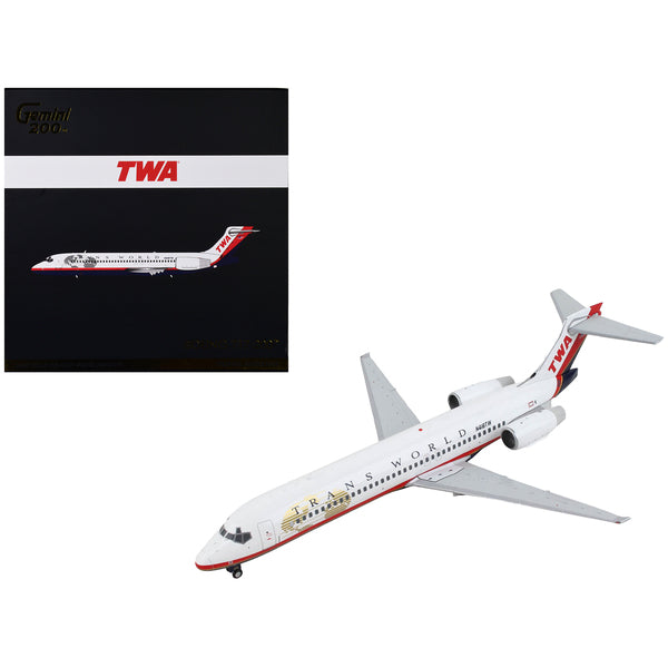 Boeing 717-200 Commercial Aircraft "Trans World Airlines" White with Red Stripes "Gemini 200" Series 1/200 Diecast Model Airplane by GeminiJets