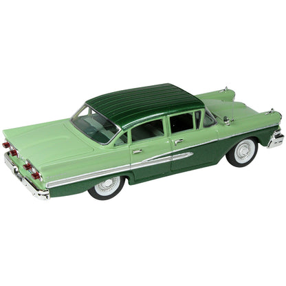 1958 Ford Fairlane 4 Door Seaspray Green and Silvertone Green Limited Edition to 240 pieces Worldwide 1/43 Model Car by Goldvarg Collection