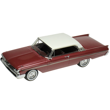 1961 Mercury Monterey Red Metallic with White Top Limited Edition to 210 pieces Worldwide 1/43 Model Car by Goldvarg Collection