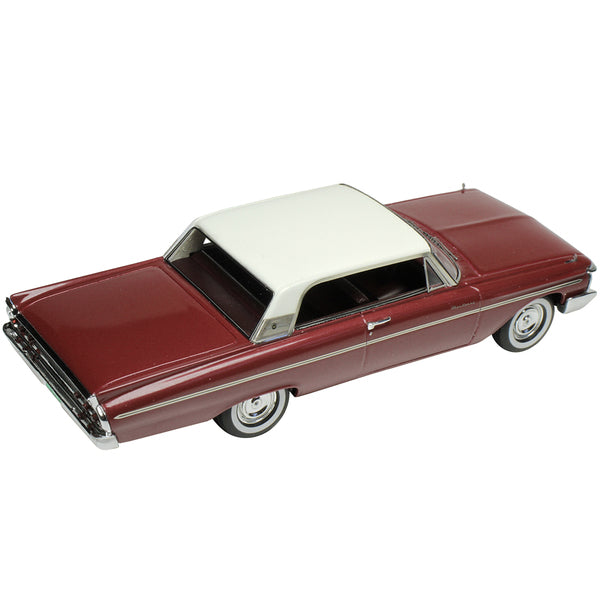 1961 Mercury Monterey Red Metallic with White Top Limited Edition to 210 pieces Worldwide 1/43 Model Car by Goldvarg Collection