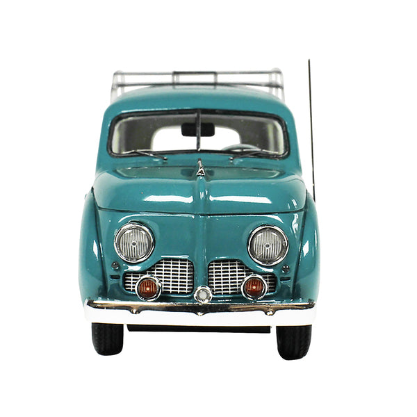 1949 Crosley Station Wagon Medium Blue with Roof Rack and Light Blue Interior Limited Edition to 240 pieces Worldwide 1/43 Model Car by Goldvarg Collection