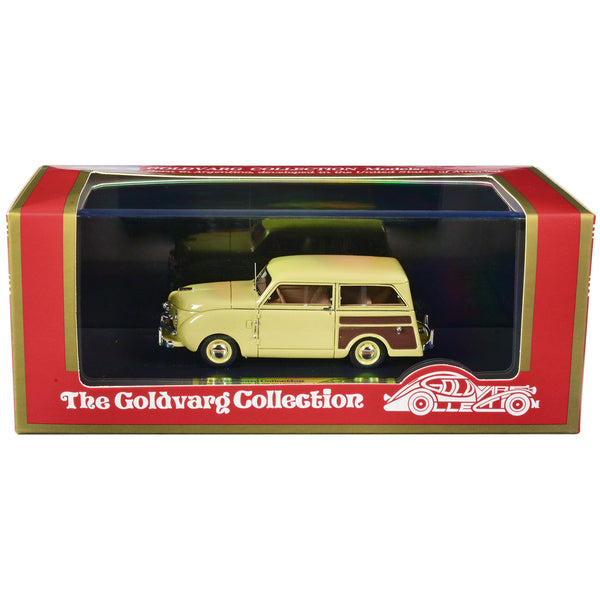 1949 Crosley Station Wagon Jonquil Yellow Limited Edition to 240 pieces Worldwide 1/43 Model Car by Goldvarg Collection