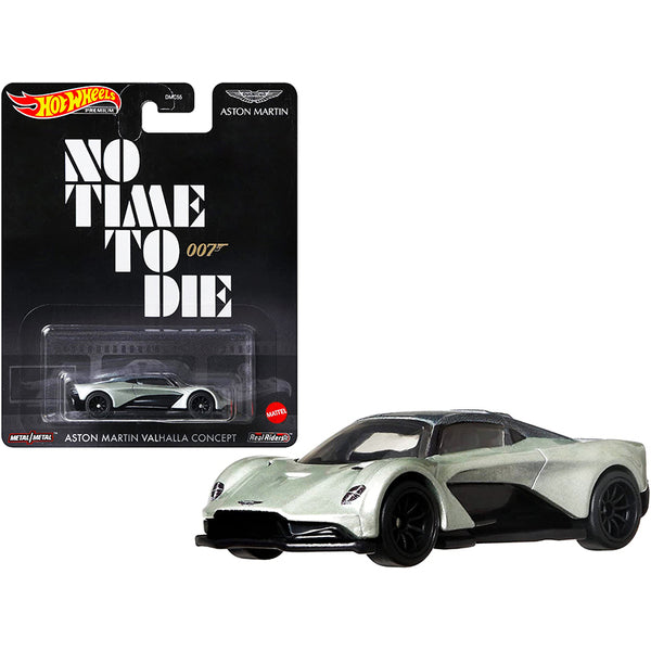 Aston Martin Valhalla Concept Light Green Metallic with Dark Green Top (James Bond 007) "No Time to Die" (2021) Movie Diecast Model Car by Hot Wheels