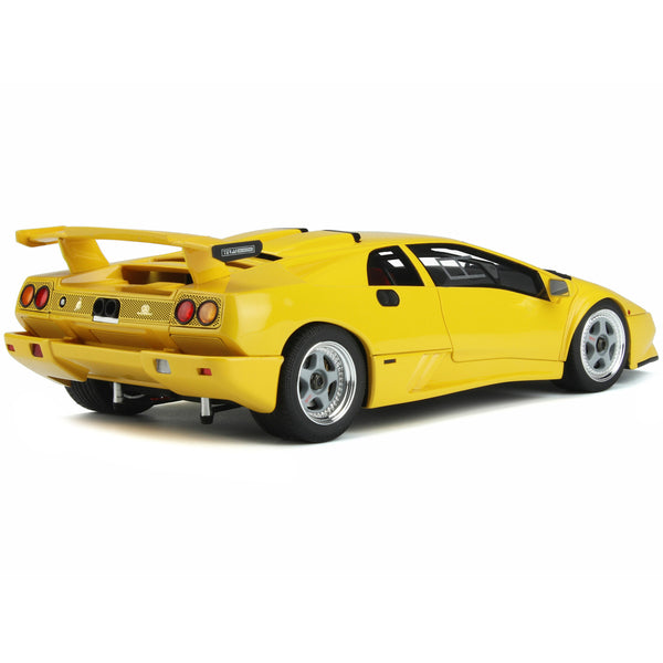 1995 Lamborghini Diablo Jota Corsa Yellow "Tamura" 1/18 Model Car by GT Spirit