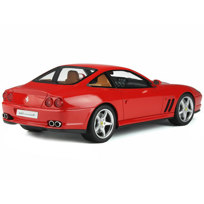 1996 Ferrari F550 Maranello Gran Turismo Rosso Corsa Red 1/18 Model Car by GT Spirit