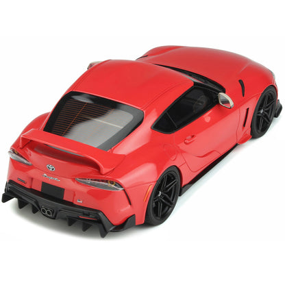 2020 Toyota Supra GR Heritage Edition Red 1/18 Model Car by GT Spirit