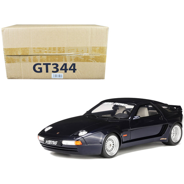 Porsche 928 S "Koenig Special" Midnight Blue 1/18 Model Car by GT Spirit