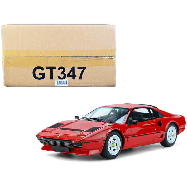 1982 Ferrari 208 GTB Turbo Rosso Corsa Red 1/18 Model Car by GT Spirit