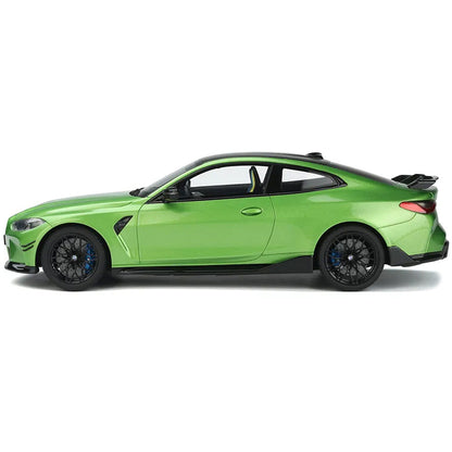 BMW M4 (G82) M Performance Green Metallic with Black Top 1/18 Model Car by GT Spirit