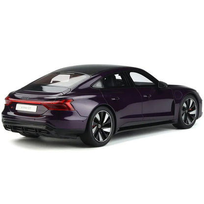 Audi RS E-Tron Purple Metallic with Carbon Top 1/18 Model Car by GT Spirit