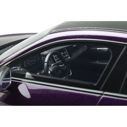 Audi RS E-Tron Purple Metallic with Carbon Top 1/18 Model Car by GT Spirit