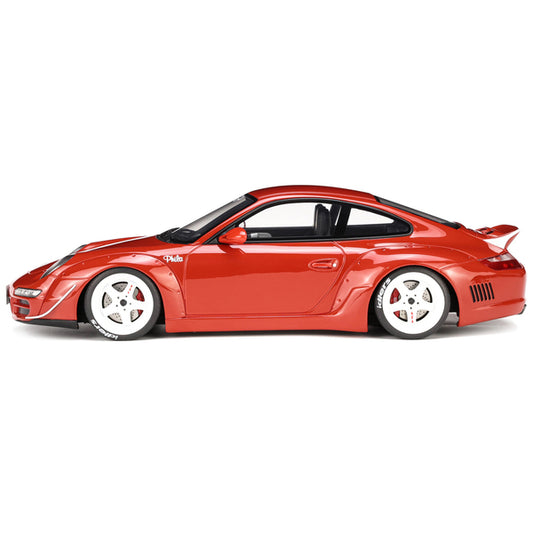 2021 Porsche 911 RWB "AKA Phila" Red 1/18 Model Car by GT Spirit